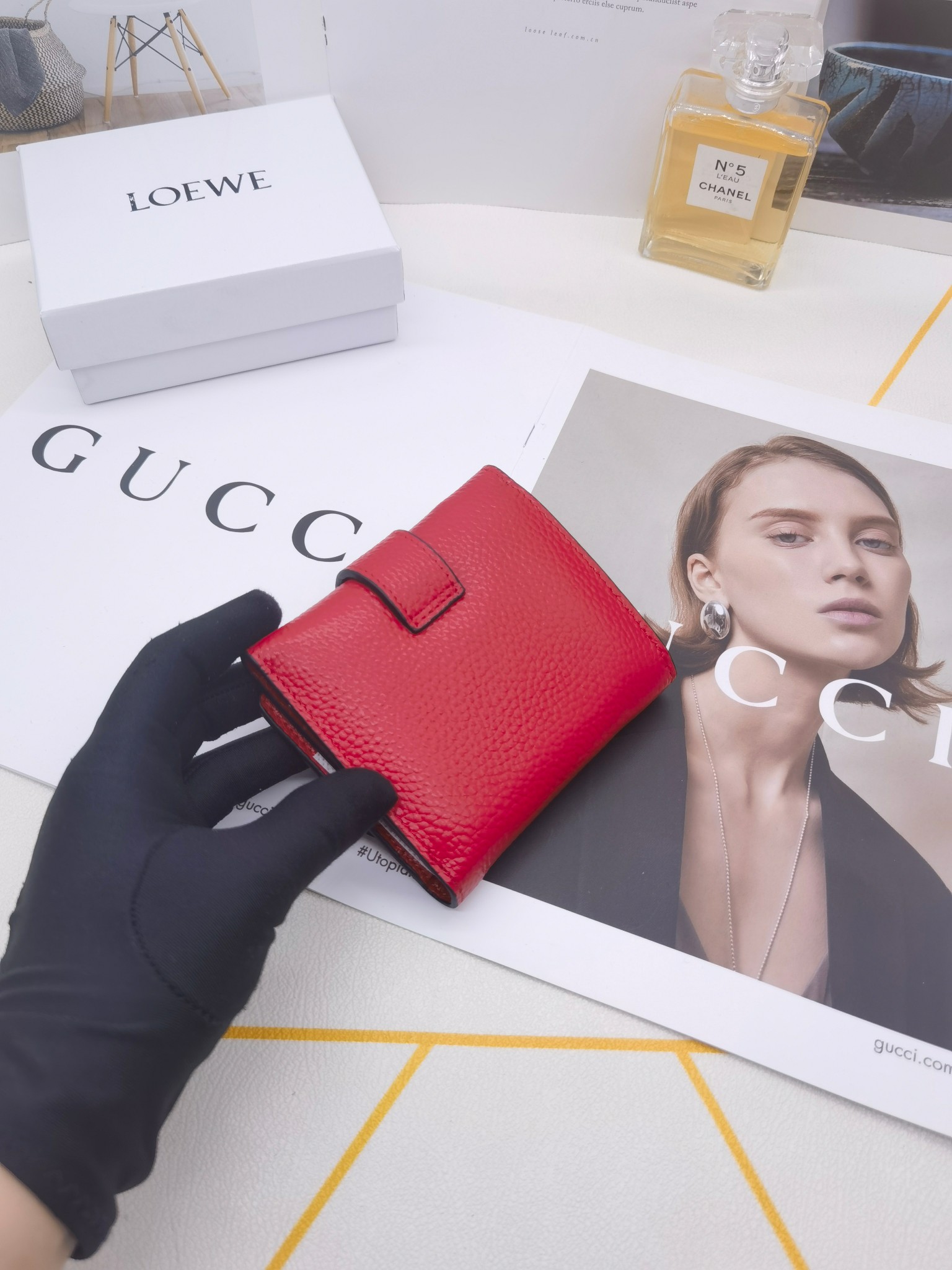 ロエベ「LOEWE」アナグラム コンティネンタル ウォレット 5色