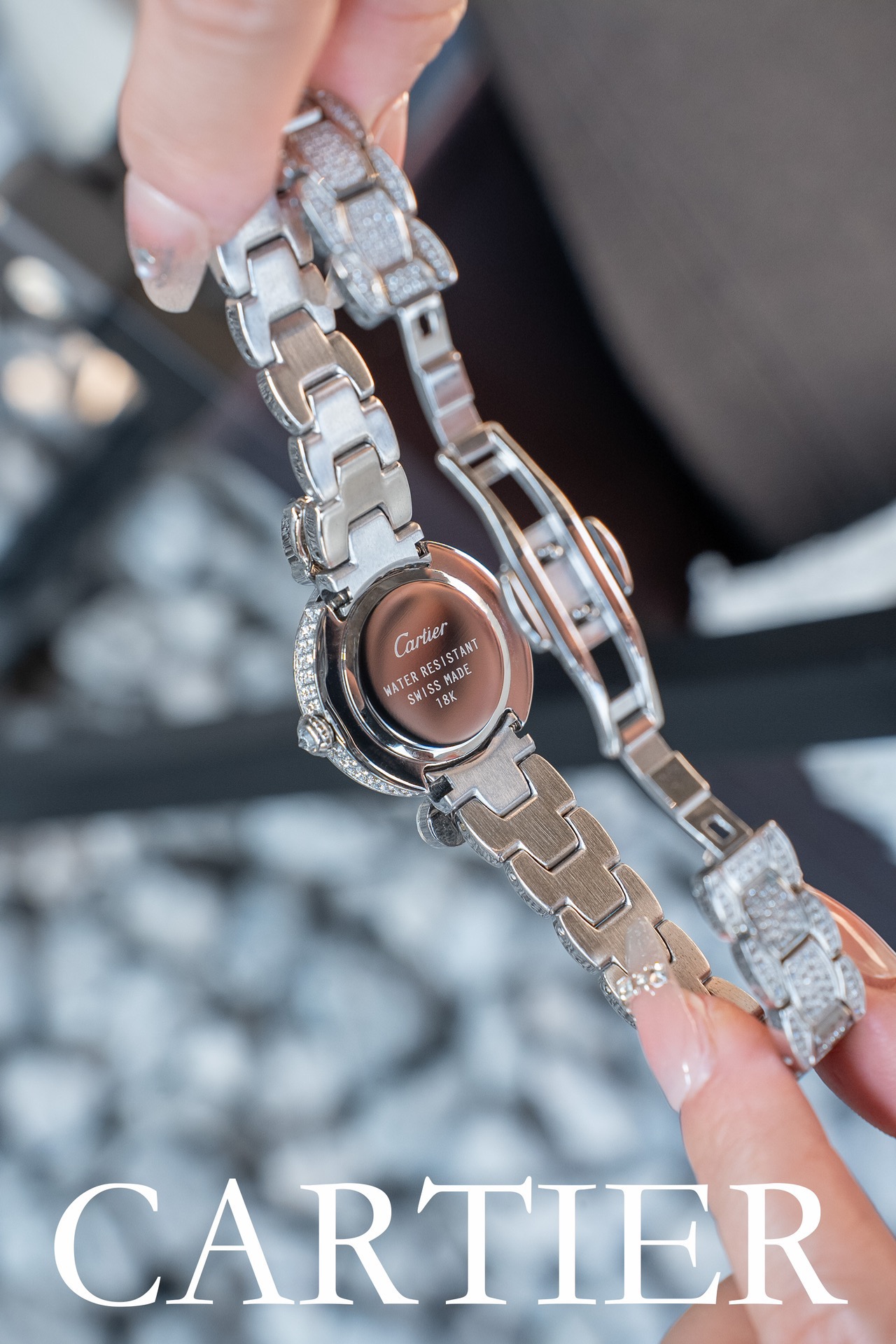 カルティエ［Cartier］パール ビヨンド アート ハイジュエリー 腕時計32MM