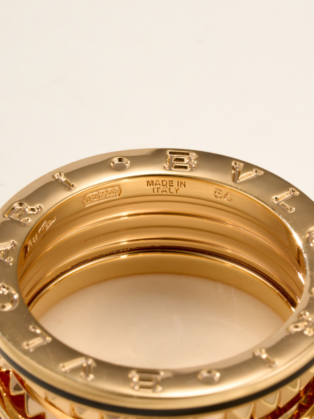 ブルガリ「Bvlgari」B.zero1 Rock ローマ リング