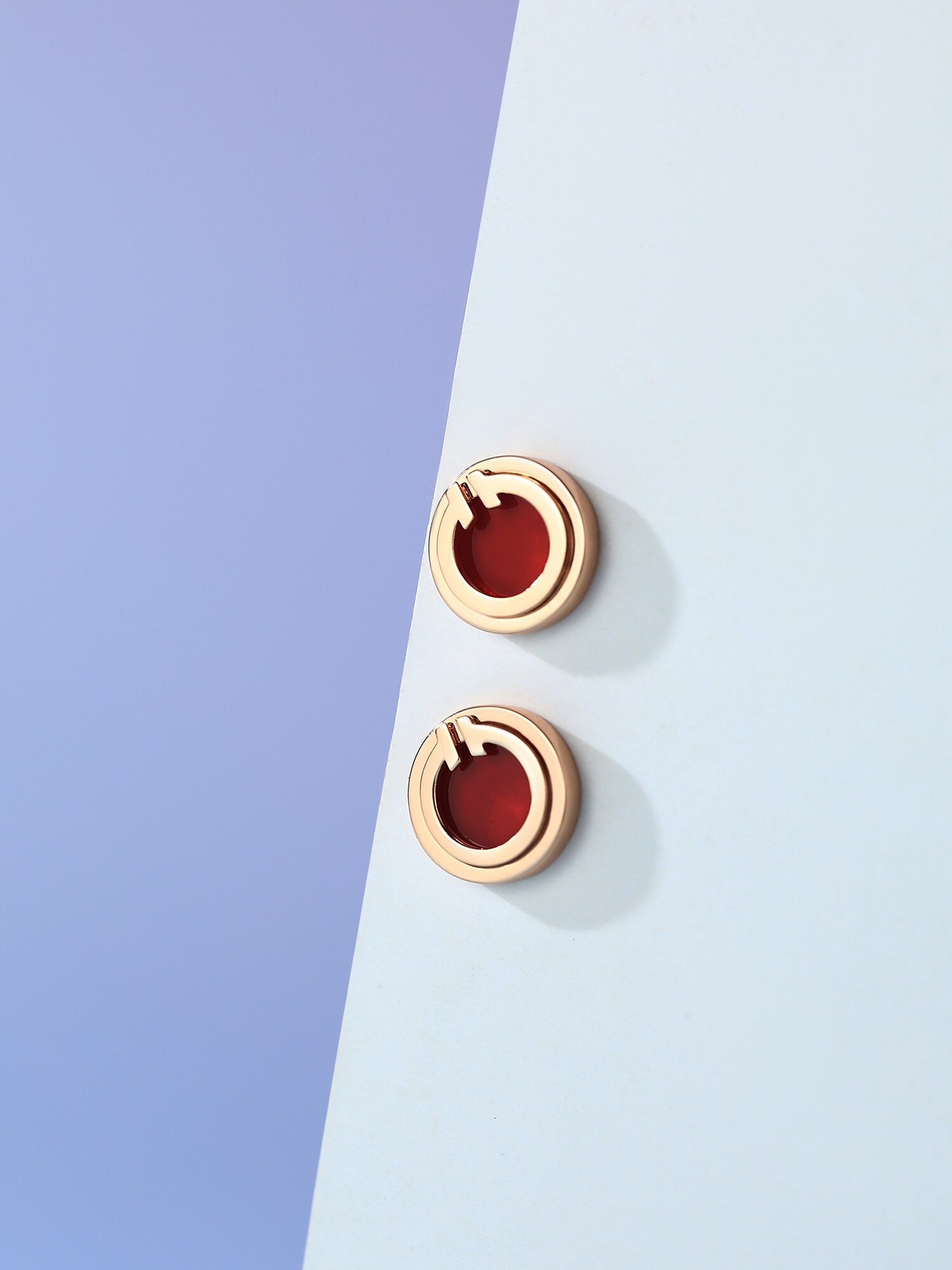 ティファニー「Tiffany & Co.」T ダイヤモンドサークルスタッドピアス