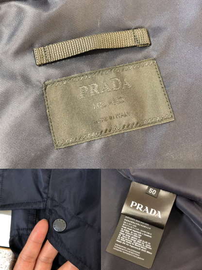 プラダ「Prada」2024早秋 スタンドカラージャケット アウター