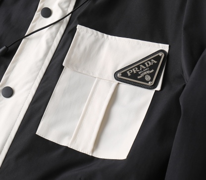 プラダ「Prada」2024 ss春の新作メンズジャケット