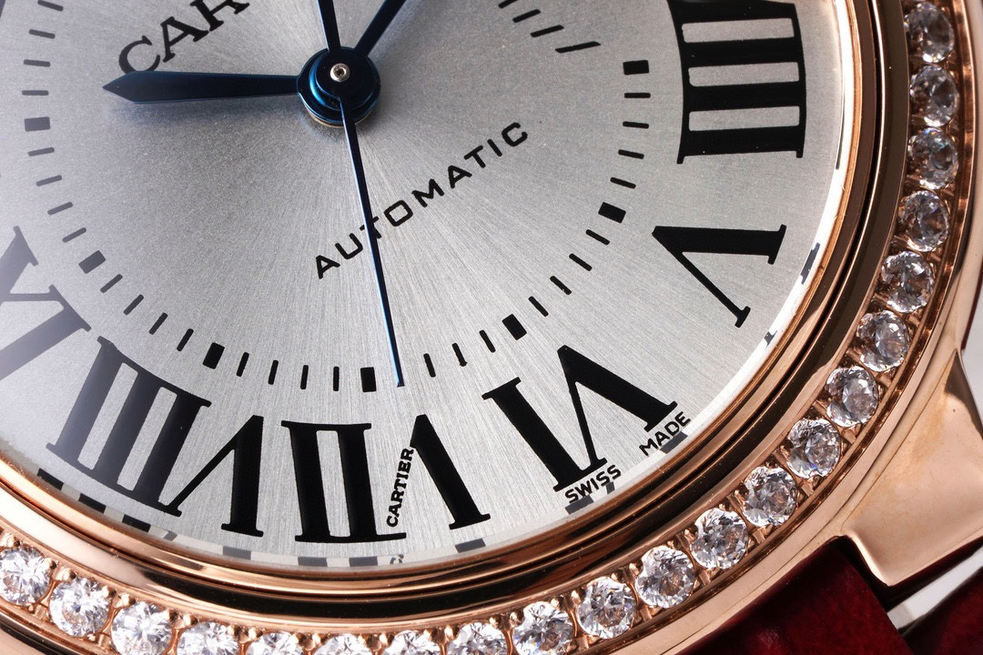 カルティエ［Cartier］バロン ブリュ 33mm 自動巻き 腕時計