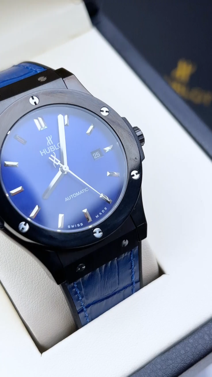 ユーボット「Hublot」Blue Ceramic 38 mm