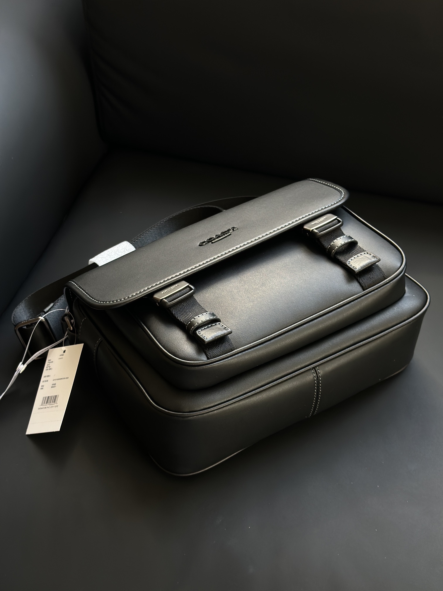 コーチ「Coach」 Racer メンズ メッセンジャーバッグ