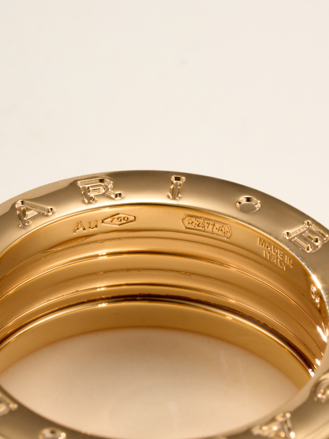 ブルガリ「Bvlgari」B.zero1 Rock ローマ リング