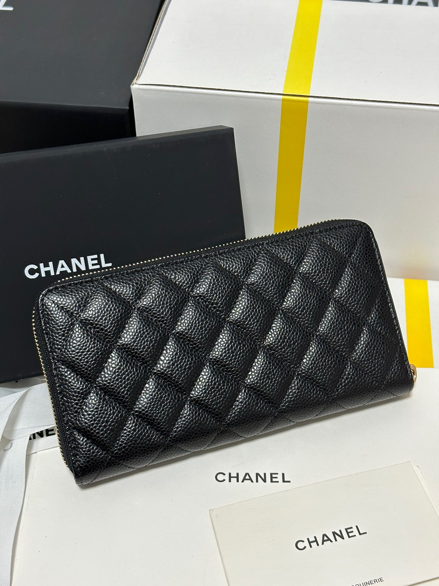 シャネル「Chanel」クラシック ジップ ウォレット