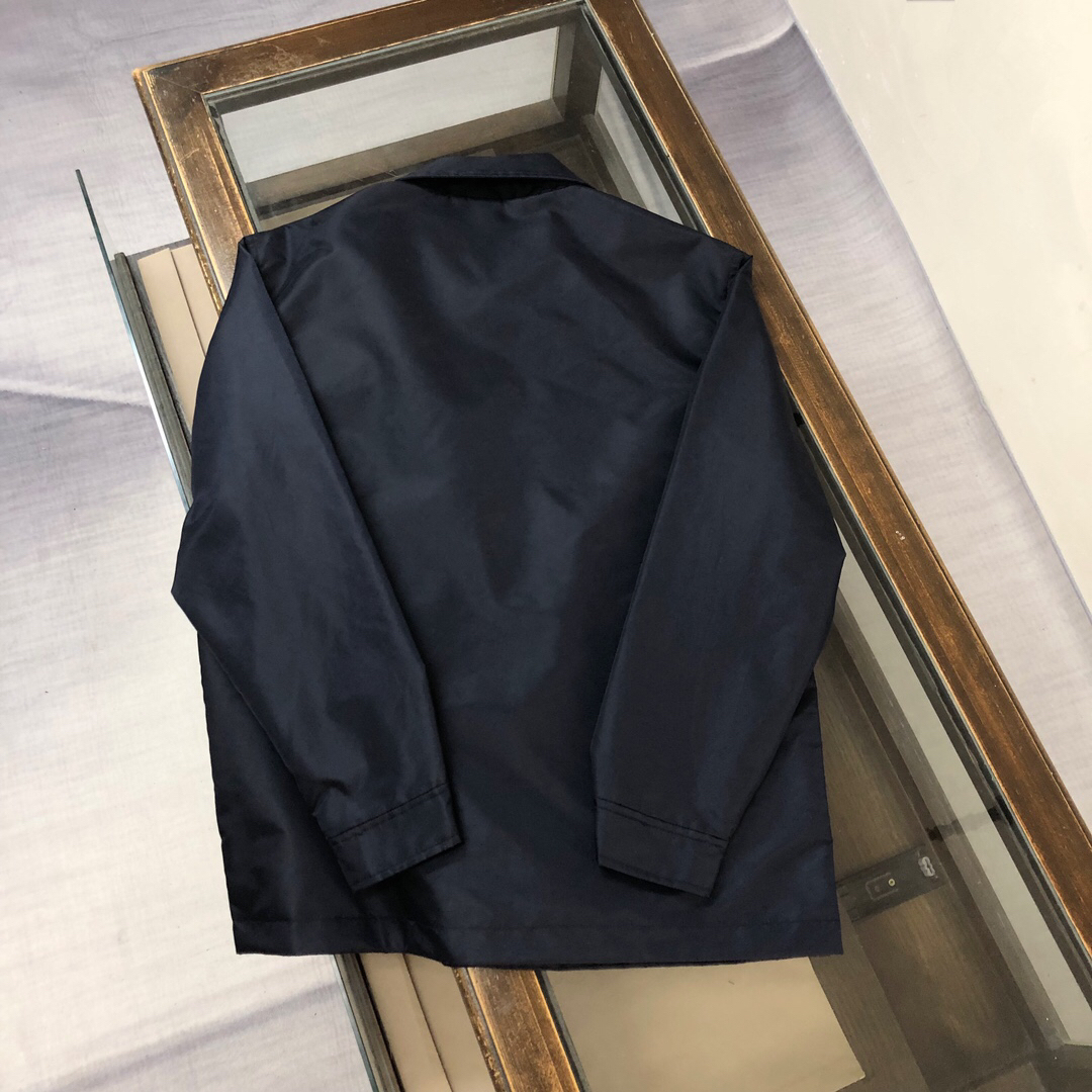 プラダ「Prada」2024早秋 スタンドカラージャケット アウター