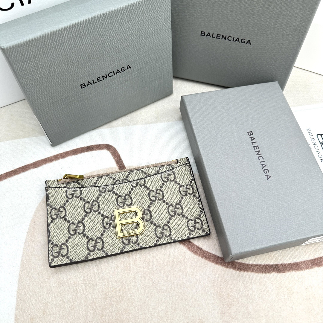 バレンシアガ Balenciaga & Gucci コラボレーション クラシックウォレット 財布