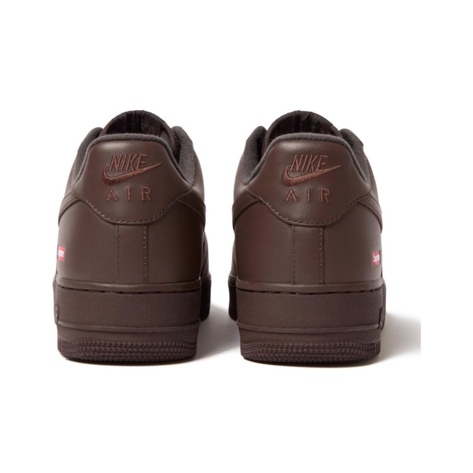 【新商品発売】【今年の新商品】SUPREME × NIKE AIR FORCE 1 LOW BAROQUE BROWN 23FW