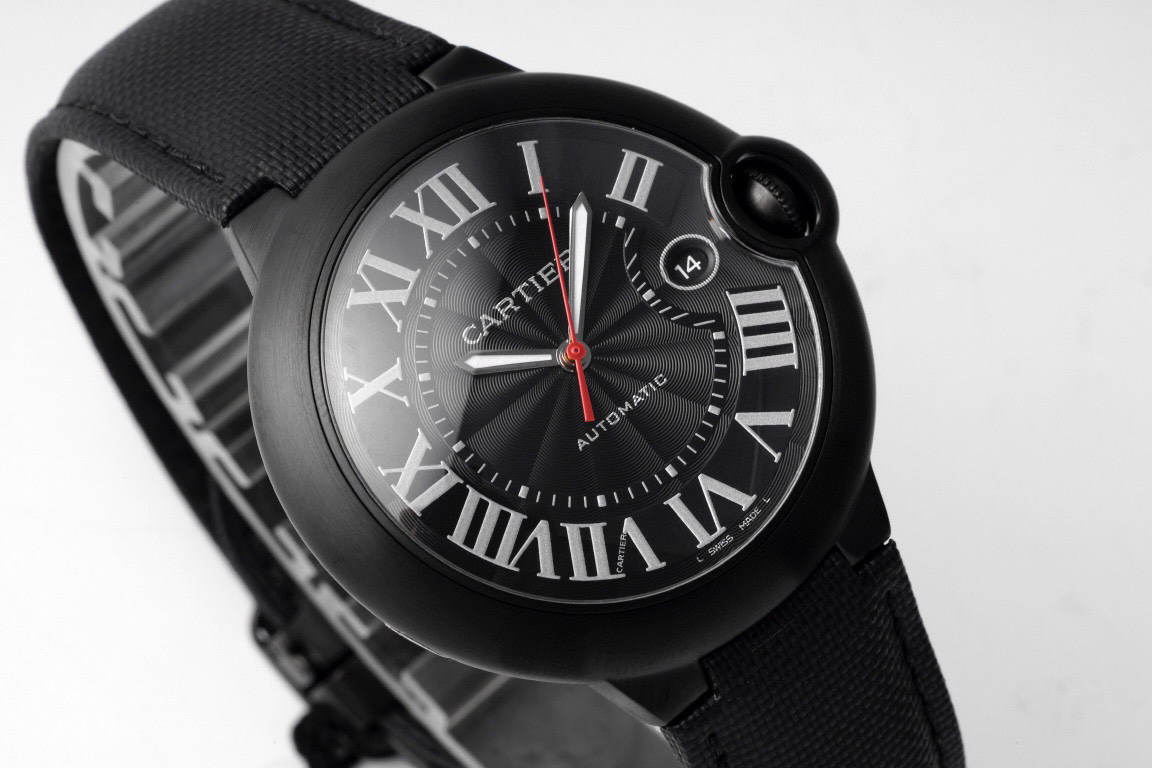 カルティエ［Cartier］バロン ブリュ ボーイ 42mm 腕時計