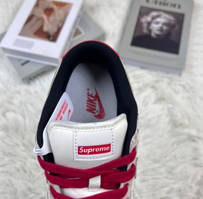 ナイキ「Nike」LV x NIKEコラボレーション SBダンク ロー カジュアルスニーカー