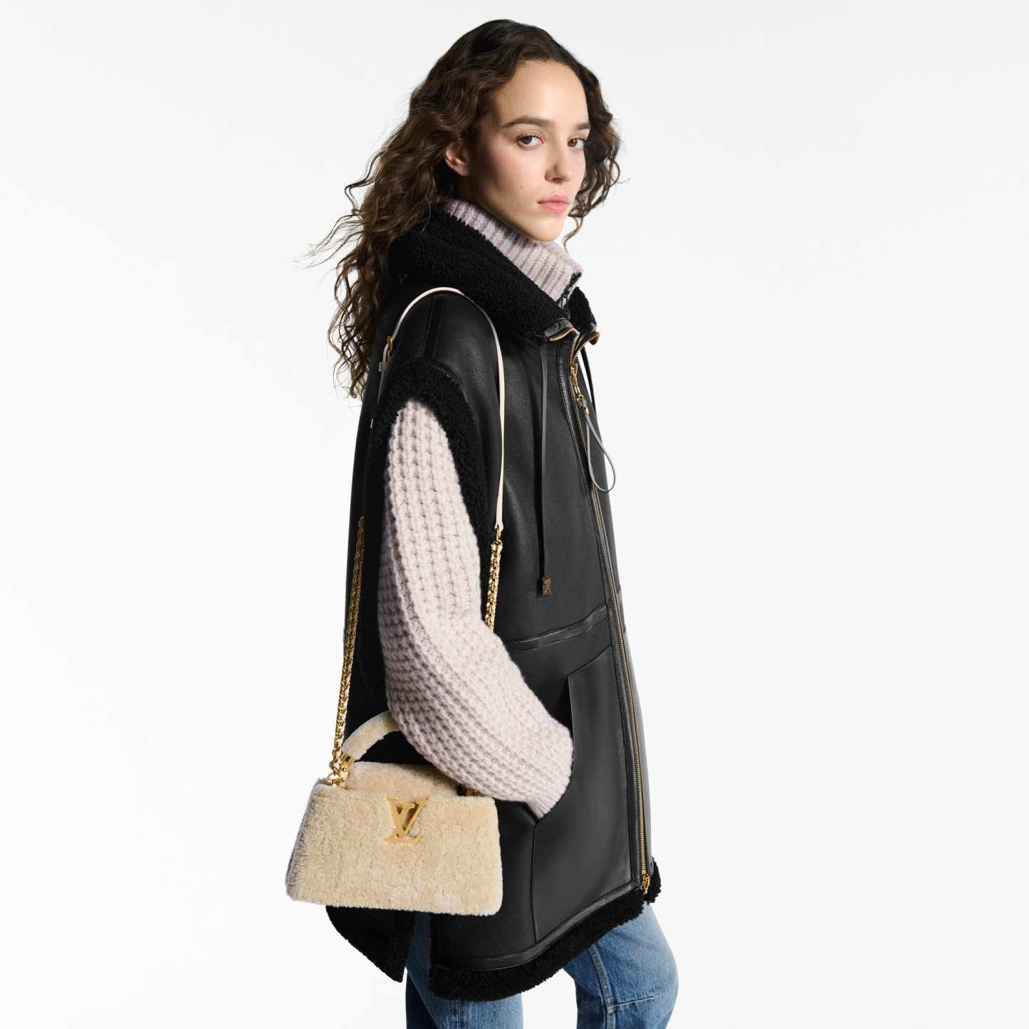 ルイ・ヴィトン「Louis Vuitton」カプシーヌ EW MINI