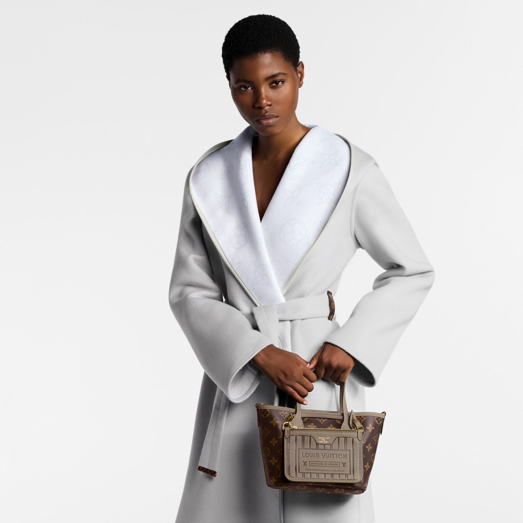 ルイ･ヴィトン(Louis Vuitton)ネヴァーフル･インサイドアウト BB ダーク ファンゴ / モノグラム