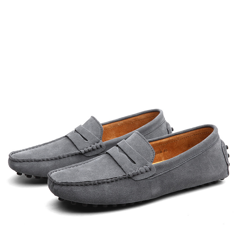 Suede Loafers Italian Style