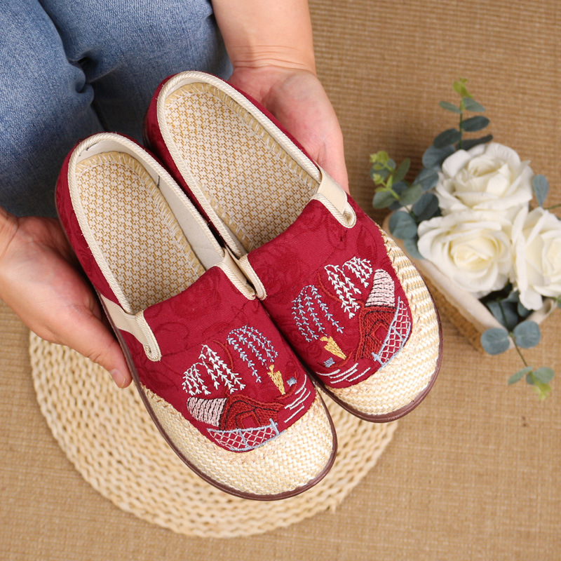 Fisherman Shoes Women's 2023 Spring and Summer New Women's Slip-on Shoes