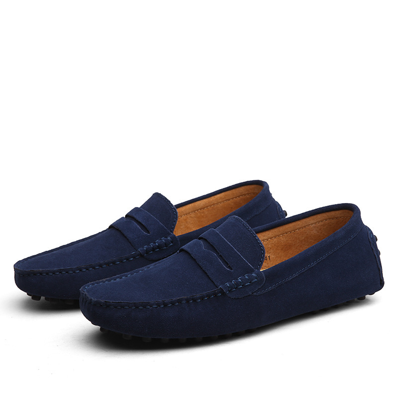 Suede Loafers Italian Style