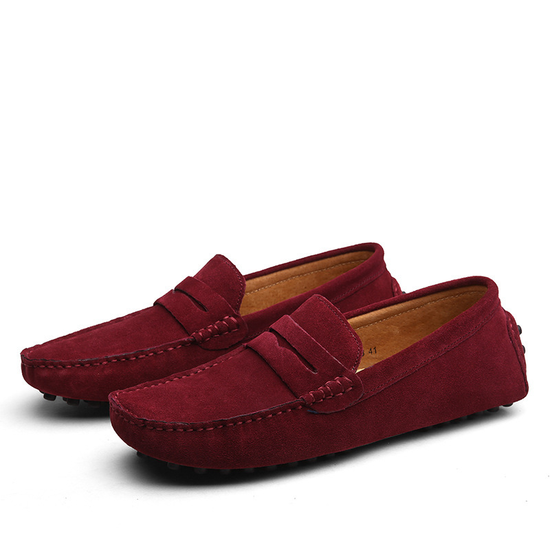Suede Loafers Italian Style