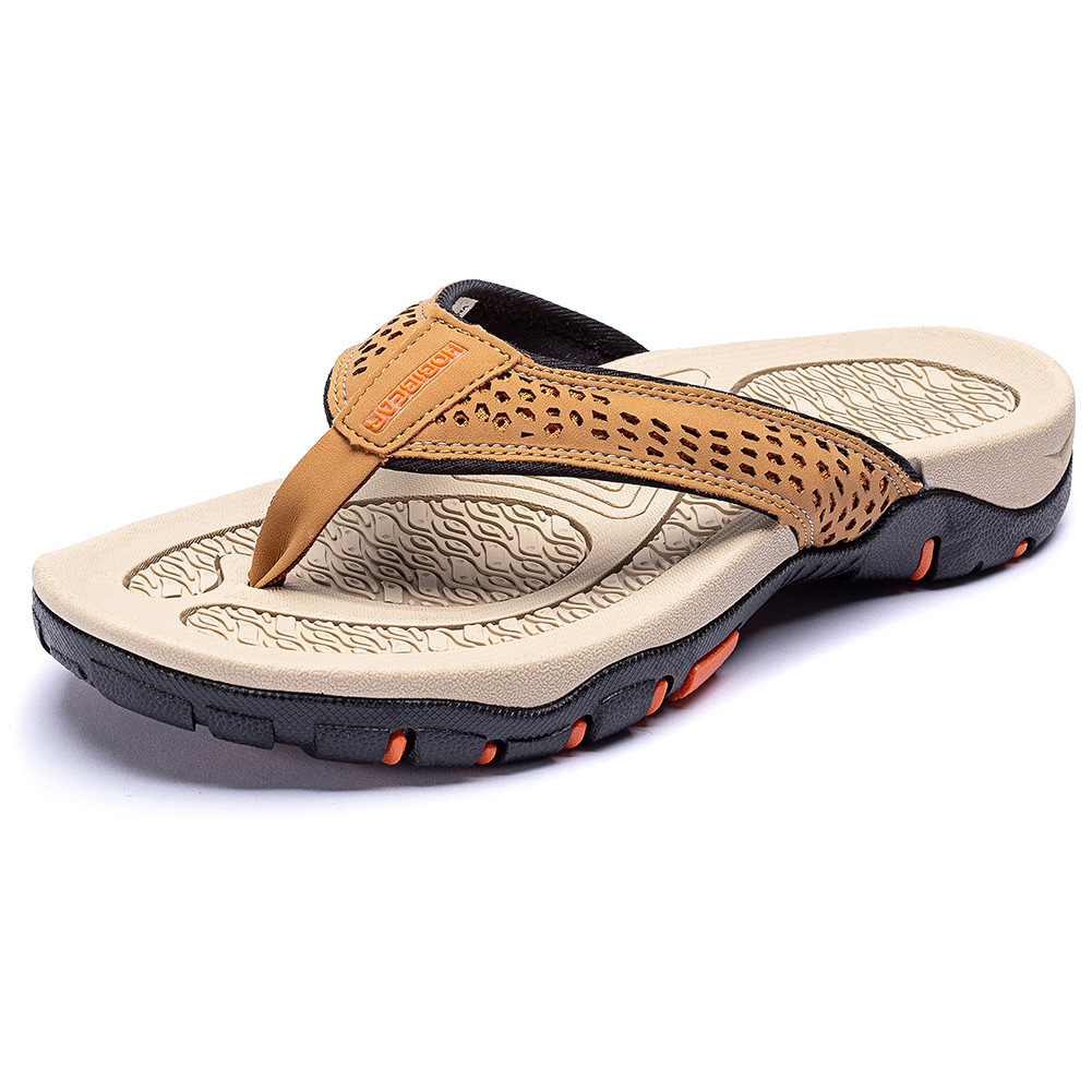 Men Orthopedic Sandals Anti-slip Beach Flip-flops