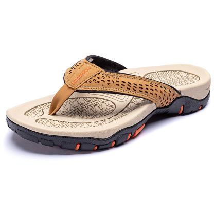 Men Orthopedic Sandals Anti-slip Beach Flip-flops