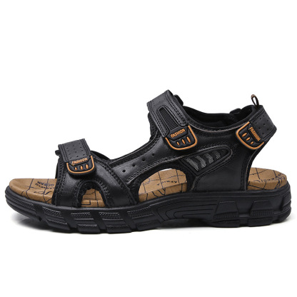 Men Orthopedic Sandals Velcro Summer Footwear