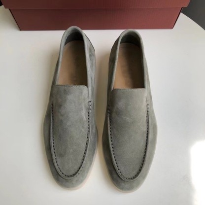 Elegant and comfortable suede loafers