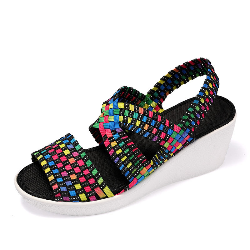 Wedge Platform Breathable Sandals