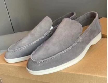 Elegant and comfortable suede loafers