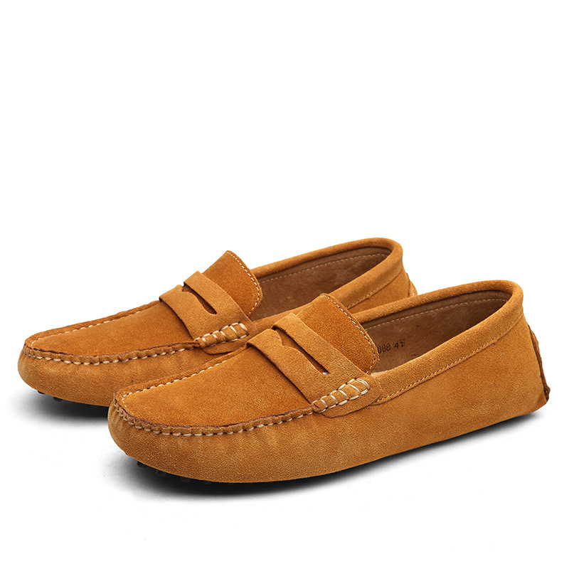 Suede Loafers Italian Style