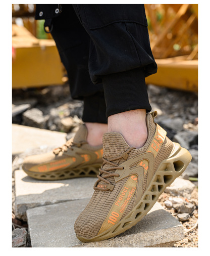 Ultra-Light Breathable Steel Toe Anti-Slip Shoes