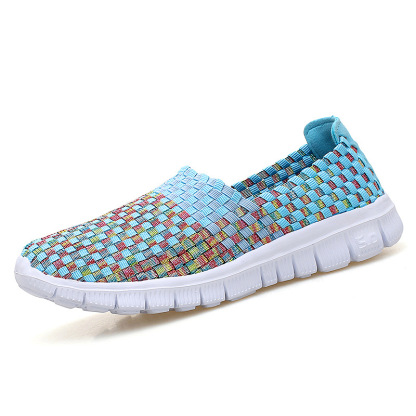 Comfortable Flat Woven Casual Shoes