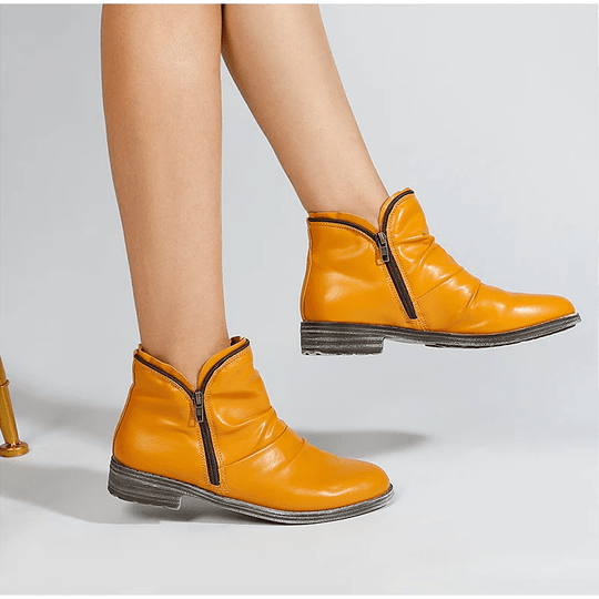 Cozy Colorful Ankle Winter Boots
