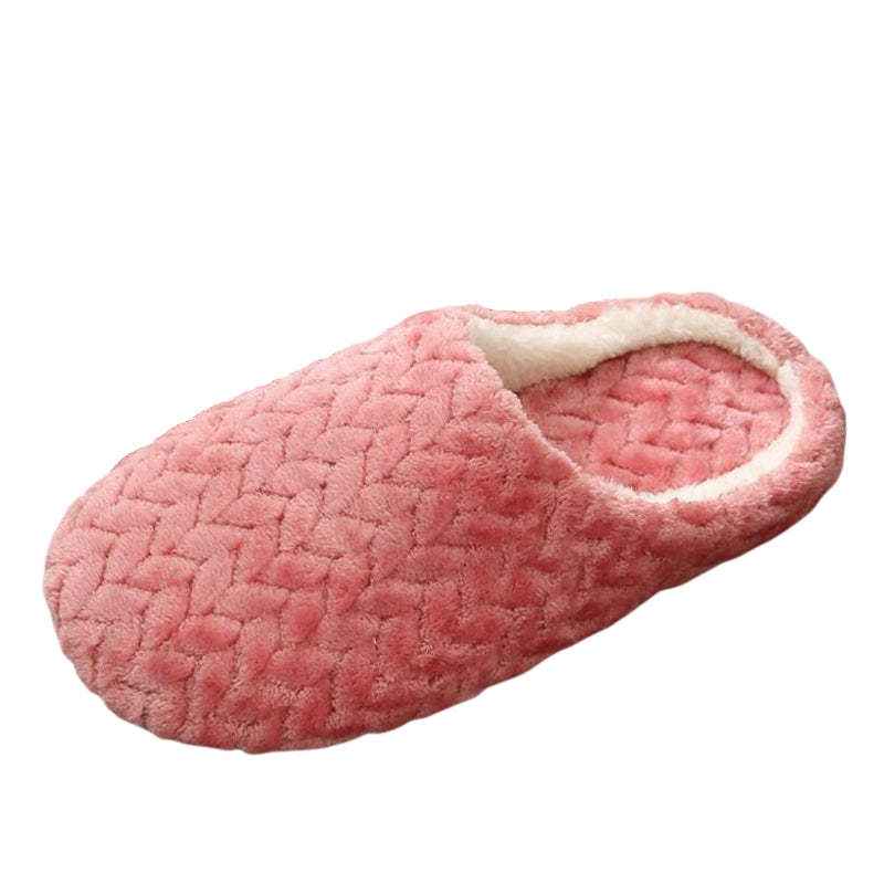 Men Anti-slip Warm Soft Winter Home Slippers