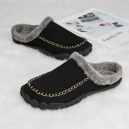 Men Winter Orthopedic Barefoot Slippers Premium Arch Support Plantar Fasciitis Slippers