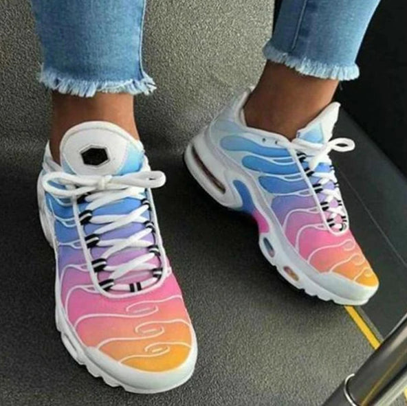 Air Cushion Shoes Fashion Multicolor Sneakers For Women And Men