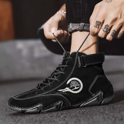 Suede Winter Ankle Boots For Men Leisure Orthopedic Shoes