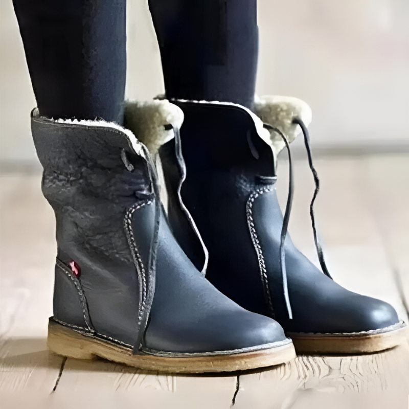Bradford Orthopedic Women Snow Boots| Comfortable Waterproof Mid-Calf Ankle Winter Boots
