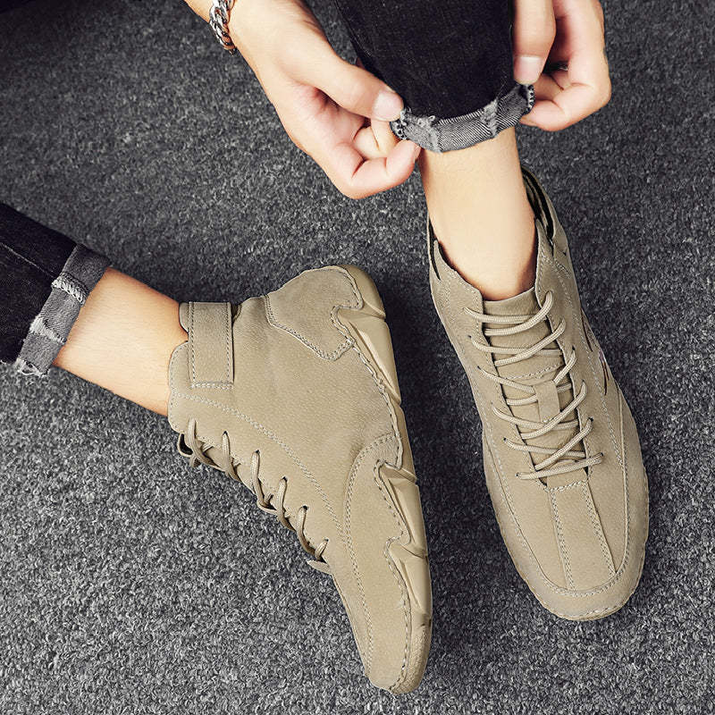 Suede Winter Ankle Boots For Men Leisure Orthopedic Shoes
