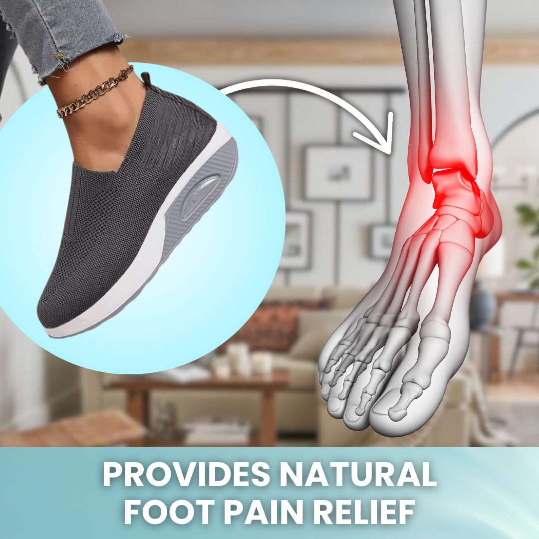 Women's Air Cushion Orthopedic Shoes | Soft-Sole Support for Walking Comfort