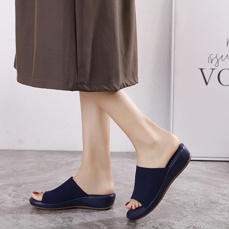 Women's Flyknit Soft Wedge Sandals