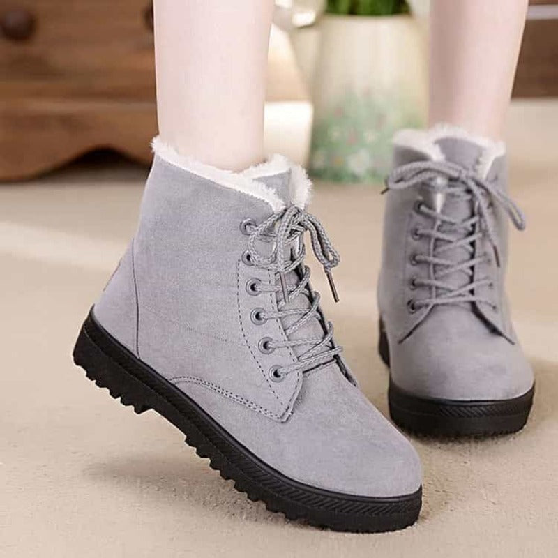 Orthopedic Boots For Women Arch Support Snowy Warm Fur Plush Insole Winter Boots