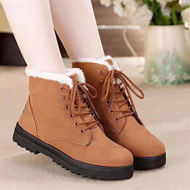 Orthopedic Boots For Women Arch Support Snowy Warm Fur Plush Insole Winter Boots