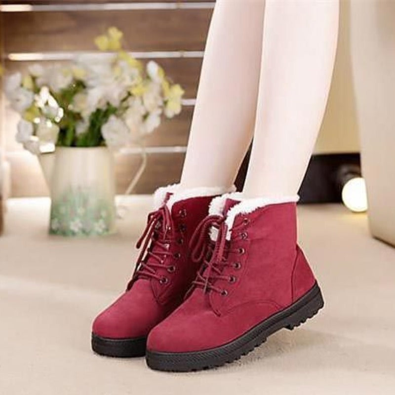 Orthopedic Boots For Women Arch Support Snowy Warm Fur Plush Insole Winter Boots