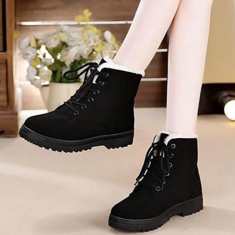 Orthopedic Boots For Women Arch Support Snowy Warm Fur Plush Insole Winter Boots