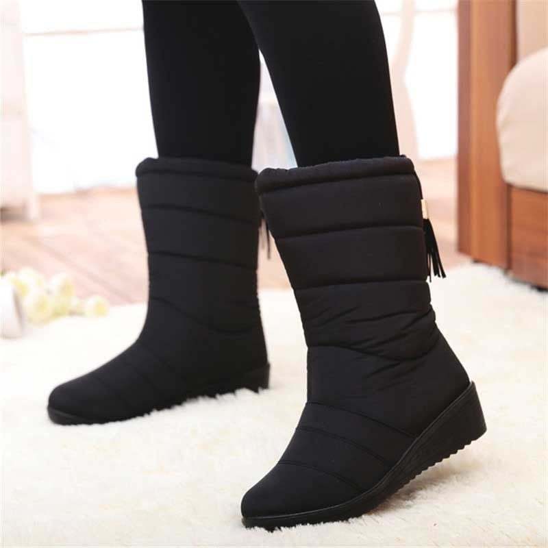 Orthopedic Boots For Women Waterproof Warm AntiSlip Fur Lined Winter Boots