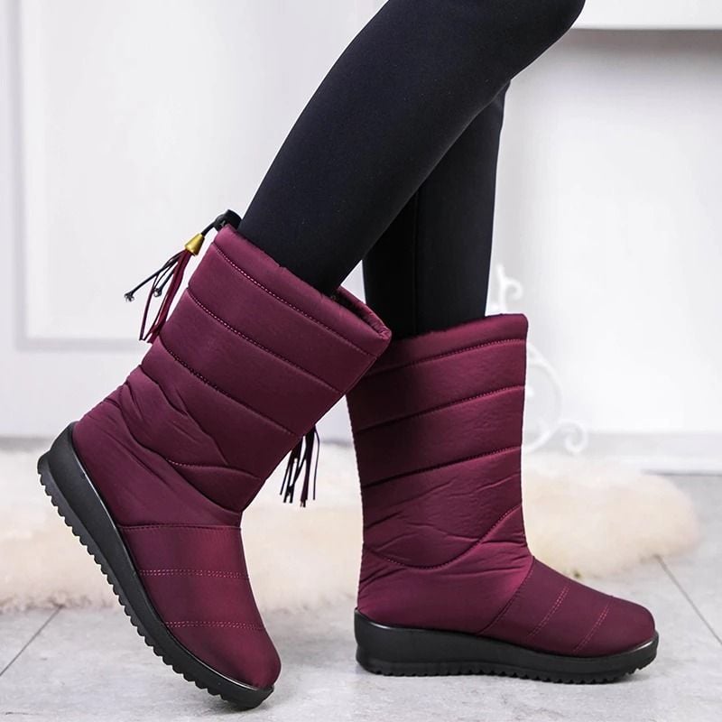 Orthopedic Boots For Women Waterproof Warm AntiSlip Fur Lined Winter Boots