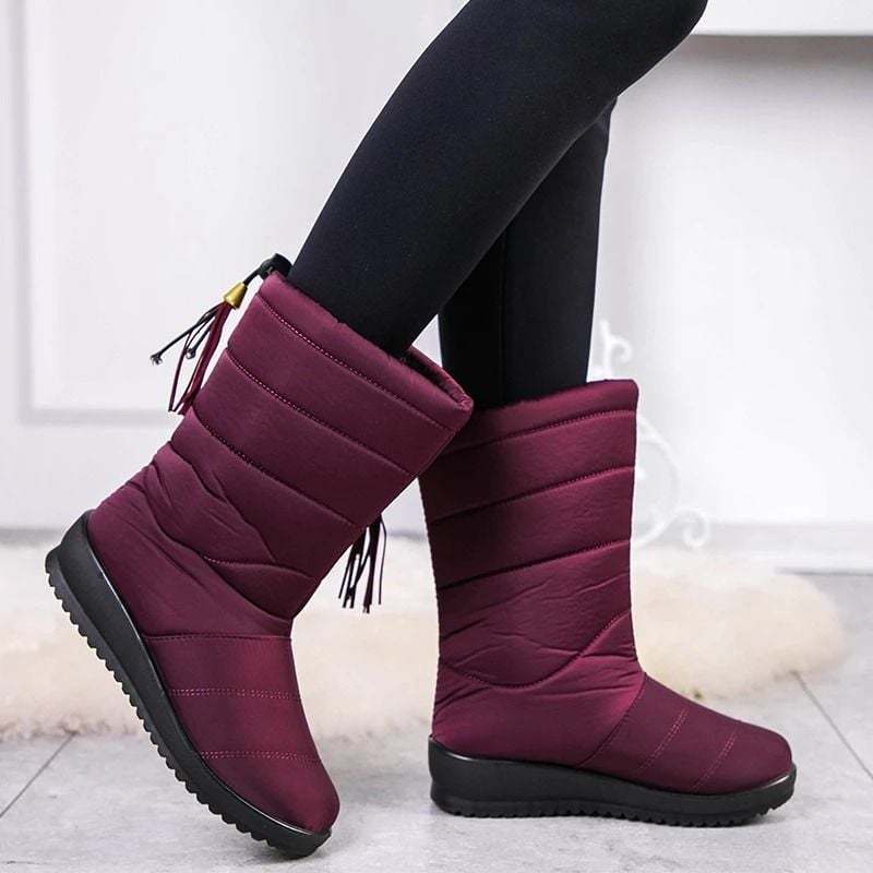 Orthopedic Boots For Women Waterproof Warm AntiSlip Fur Lined Winter Boots