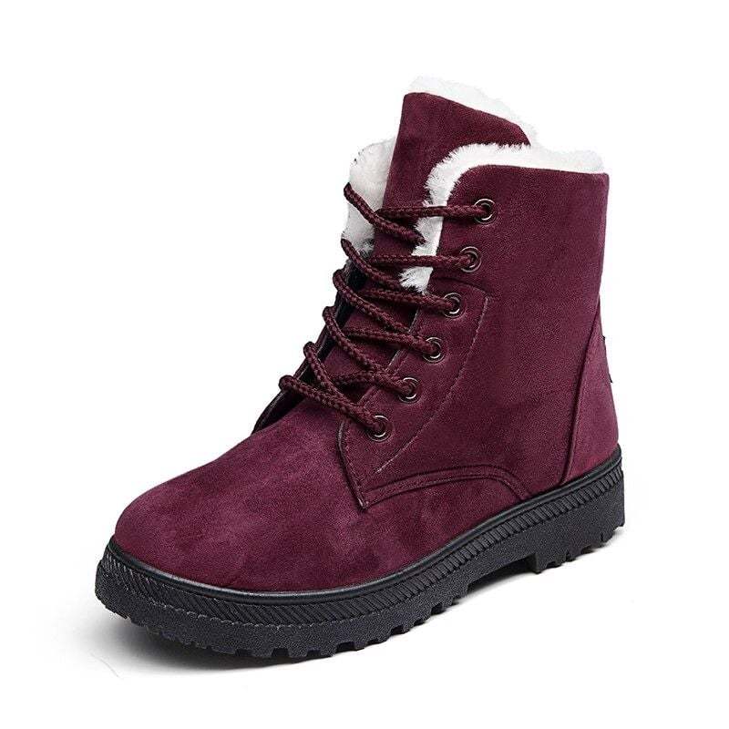 Orthopedic Boots For Women Arch Support Snowy Warm Fur Plush Insole Winter Boots