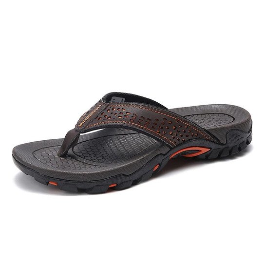 Men Orthopedic Sandals Anti-slip Beach Flip-flops