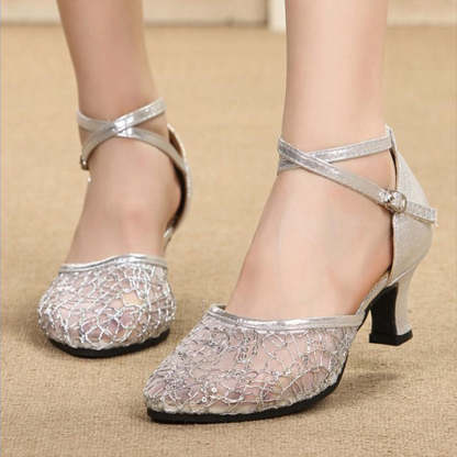 Women's Rubber Sole Leatherette Ballroom Shoes/Swing Dance Shoes /Modern Shoes